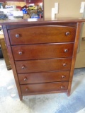 Beautiful 5 Drawer Chest of Drawers (Made in USA)