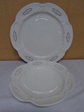 Large Platter and Bowl