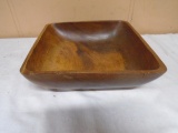 Vintage Wooden Bowl