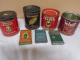 7pc Group of Vintage Tabacco Tins