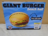 Giant Burger Beach Ball