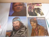 Group of 9 Vintage Country LP Albums