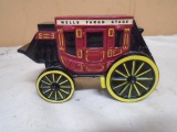 Wells Fargo Metal Stage Coach Bank