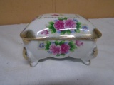 Dresden Garland China Trinket Box