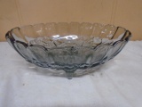 Indiana Glass 4 Footed Fruit Bowl