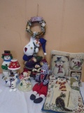 Group of Snowman Décor