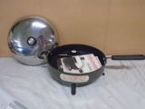 Circulon 12in Round Electric Skillet