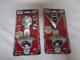 2 Brand New Metal Wall Mount Bottle Openers