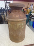 Antique Steel Milk Can