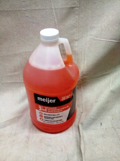 Meijer 3 in one Windshield Wiper Fluid