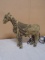 Safari Print Horse Accent Lamp