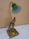 Beautiul Accent Table Lamp w/ Bird