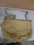 American Eagle Tan Canvas Bag w/Shoulder Strap