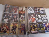 Large Binder of Assorted Hockey Cards