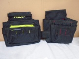 2 Like New Nylon Tool Pouches For Belt