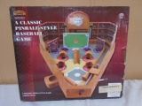 Wooden Classic Style Pinball Baseball Game