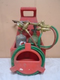 Wedling Torch Set Complete w/ Tanks & Carrier