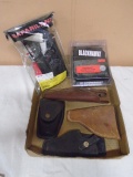 Group of 6 Hand Gun Holsters