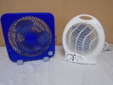 Small Fan & Electric Heater