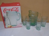 Glass Coca-Cola 5 Pc. Beverage Set