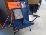 Like New Big Man's Chicago Bears Camp Chair w/ Carry Bag
