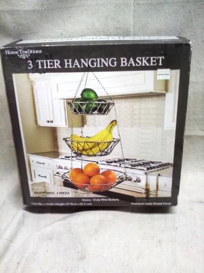 Hanging Three Tier Basket