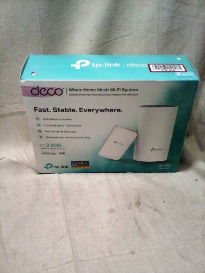 Deco E3 AC 1200 Whole House Mesh Wi-FI System