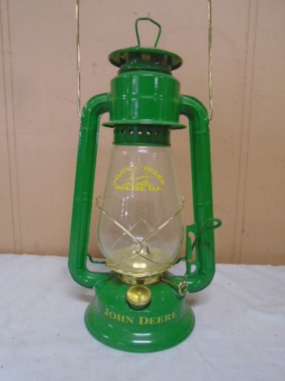 John Deere Metal Barn Lantern