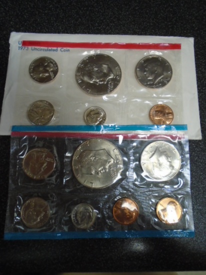 1973 Unc. United States Mint Set