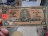 1937 Bank of Canada 2 Dollar Note