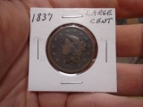1837 Large Cent Piece