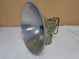 Vintage Justrite Coal Miners Lamp