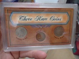 3 Rare Coins Collection
