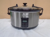 Cook's 5 Qt Digital Stainless Steel Slowcooker