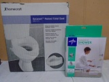 Home Craft Raised Toilet Set & Medline Handheld Shower