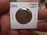 1846 Large Cent Piece