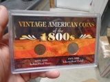 Vintage 1800's Coin Set