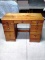 Used Wooden 9 drawer Desk