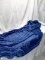 Room Essentials Blue Textured Full/Queen Blanket