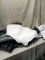 Amazon Basics Grey Sherpa Lined Microfleece Bedding