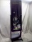 Black Jewelry Armoire Stand with Mirror