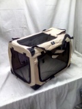X-Zone Fold Down Portable Pet Carrier