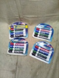 Four Packs of Expo Dry Erase Markers
