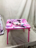 Disney Minnie Mouse Padded Top Folding Table