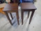 2 Matching Like New Solid Wood Side Tables