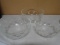 3pc Group of Glass Nesting Bowls