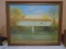 Covered Bridge Oil Painting on Canvas