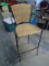 Iron & Wicker Bar Stool