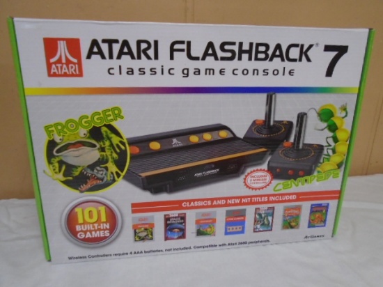 Atari Flashback Classic Game Console w/2 Wireless Controllers