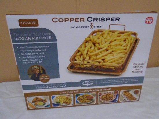 Copper Chef Copper Crisper 2 Pc. Set